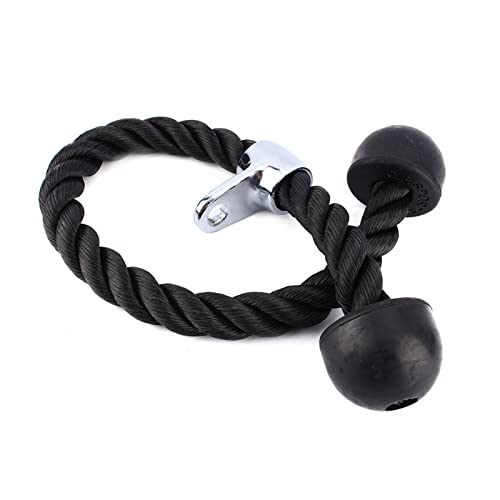 Zerone Cuerda Tríceps, Cuerda de Entrenamiento para Tríceps y Bíceps, Hombros y Abdominales,...