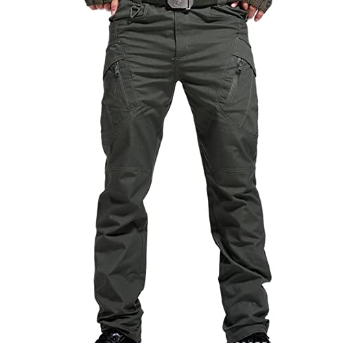 Pantalones para la Nieve Pantalon Trekking Hombre Impermeables Pantalón de Trabajo Termicos...
