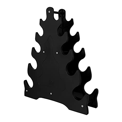 WINOMO Soporte para Mancuernas de 5 Niveles Soporte para Almacenamiento de Peso Compacto Torre...