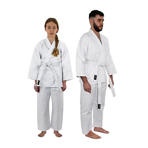 Urban Fight Karate Gi Suit Kimono, Adultos Unisex, White (Blanco), 190cm