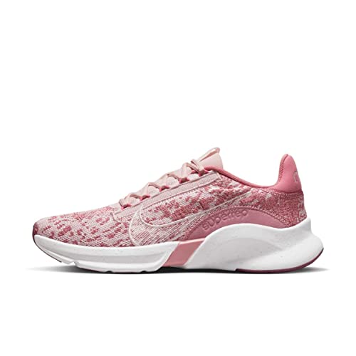 NIKE Superrep Go 3 Flyknit Next Nature, Zapatos de Entrenamiento para Mujer, Desert Berry Sail...