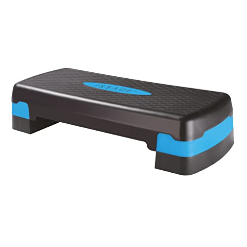 ISSAGE – FIT-Step – Plataforma Step Fitness Regulable en 2 Alturas, Base Antideslizante,...