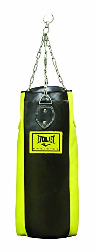 Everlast Boxartikel 3un PU Boxing Bag Unfilled Saco de Boxeo de 4 Paneles vacío, Unisex Adulto