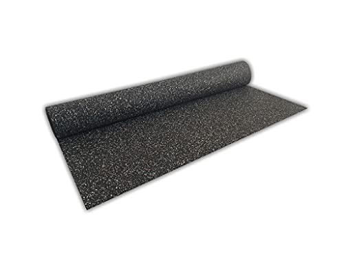 Suelo para gimnasio Sport Olympia, espesor 6 mm: 1,25 x 10 m, rollo suelo de caucho gimnasio,...