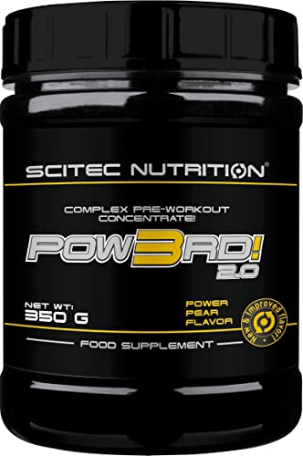 Scitec Nutrition Pow3rd! 2.0 fórmula pre entrenamiento Pera 350 gr