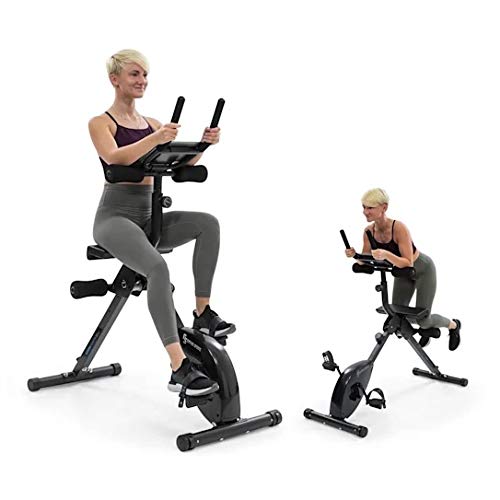 Capital Sports Azura Fusion Bicicleta Estatica Plegable, Ejercicio en Casa, Bicicletas...