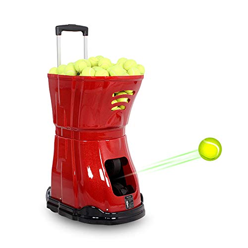 YLOVOW Profesional Máquina De Lanzamiento De Pelotas para Tenis, Máquina De Lanzamiento...