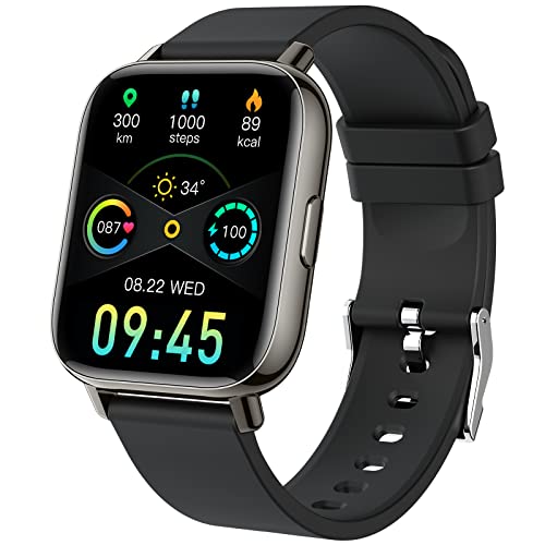 Smartwatch, 1.69'' Reloj Inteligente Hombre Mujer 24 Modos Deportes Pulsera Actividad...
