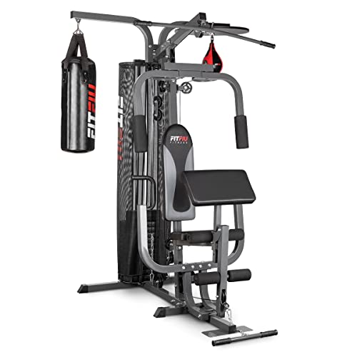 Fitfiu Fitness GYM-300 - Máquina de Fitness Multiestación para Entrenamiento Completo...