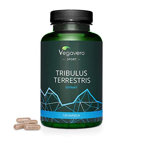 Tribulus Terrestris Vegavero SPORT® | 1800 mg con 90% Saponinas | El Único Sin Aditivos |...