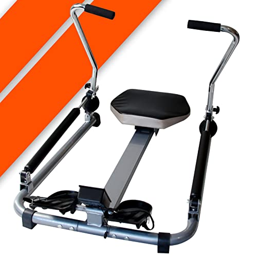 Bonplus BP | Máquina de Remo Hidráulico | Remo Multifuncional | Contador Incluido | Fitness...