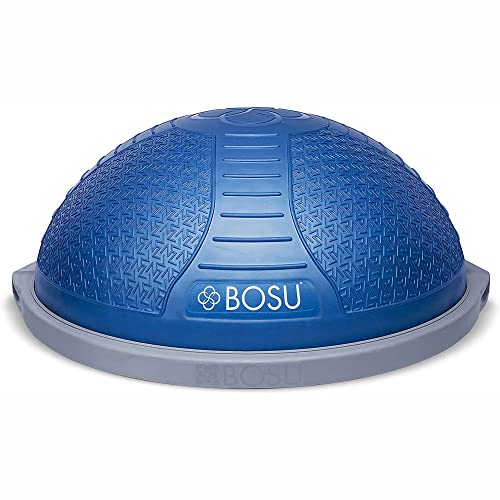 Bosu Pro Nextgen Entrenador de Equilibrio con diseño Texturizado, Unisex, Azul, 65 cm