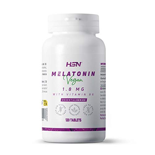 Melatonina 1,8mg de HSN | 120 Tabletas de Acción Rápida | La Melatonina contribuye a...