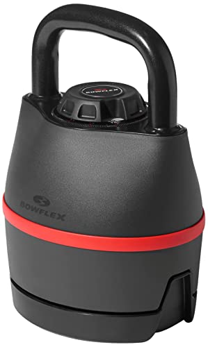 Bowflex Selecttech 3.5 - 18 Kg, Kettlebell Unisex Adulto, Negro/rojo, Talla Única