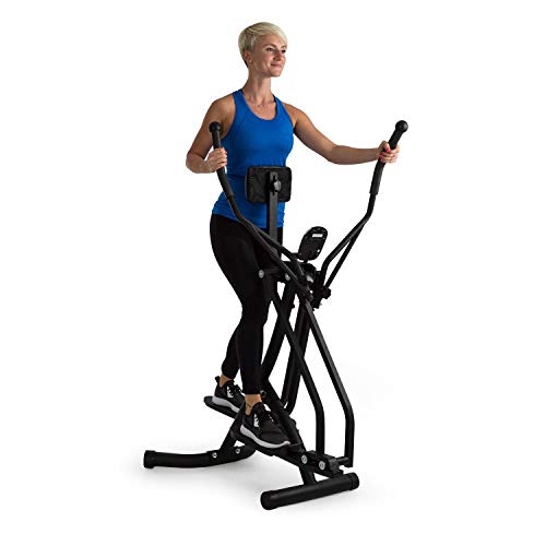 KLAR FIT Klarfit Bogera X Máquina de Correr elíptica con Ordenador - Bicicleta elíptica,...