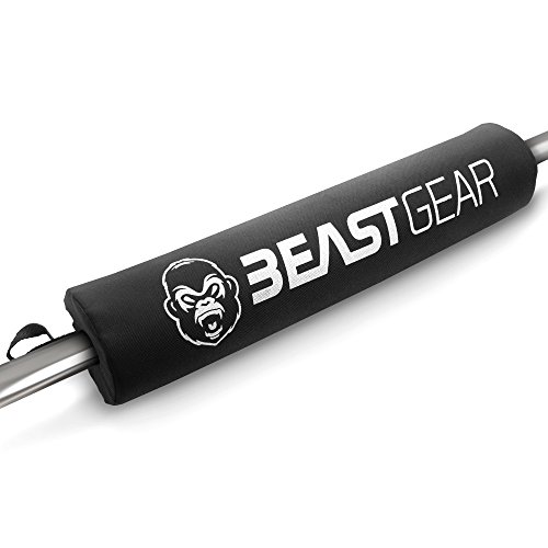 Beast Gear Almohadilla Barra Gimnasio - Barras Fitness con Espuma para Pesas, Maquina Hip...