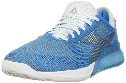 Reebok - Zapatillas de CrossFit Nano 9 para mujer, Blanco (blanco, plateado...