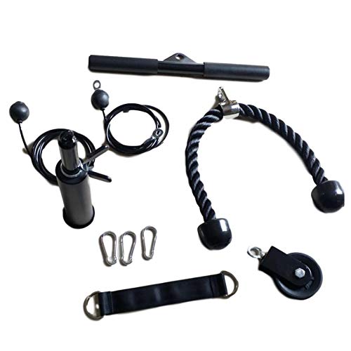 Winwon Sistema de poleas de Gimnasio en casa,Sistema de polea de Cable de Peso - Accesorios de...