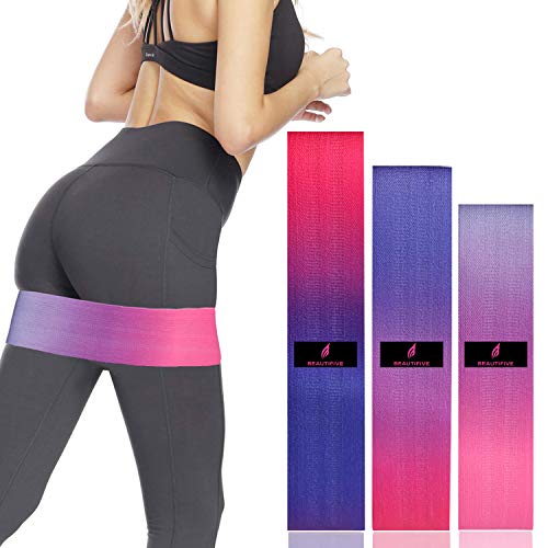 Beautifive Bandas de Resistencia, Cintas Elasticas Musculacion Antideslizantes con Bolsa de...