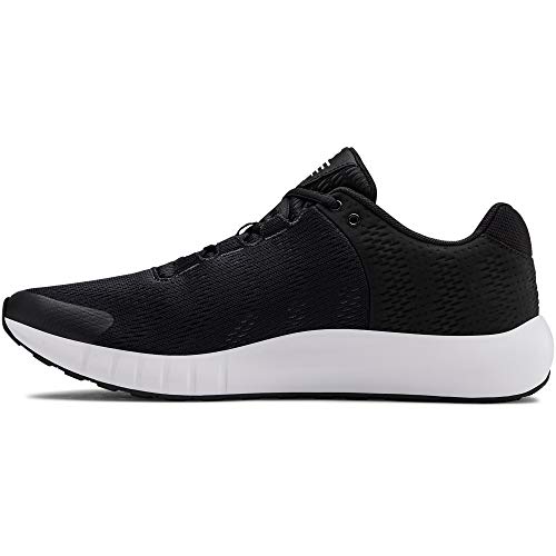 Under Armour UA Micro G Pursuit BP, Zapatillas para Correr, Hombre, Black/White/White, 46 EU
