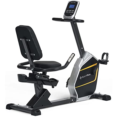 SportPlus Bicicleta estática/ergómetro, hometrainer, masa del volante de inercia aprox. 9 kg,...