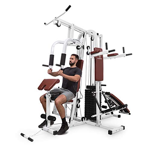 Klarfit Ultimate Gym 9000 Maquina Multifuncion Musculacion con Pesas para Gimnasio en Casa,...