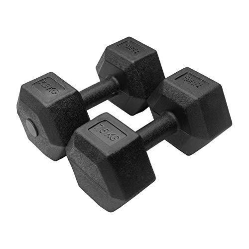 EUROXANTY Pack Mancuernas hexagonales | Mancuernas para Musculatura | Diseño Especial...