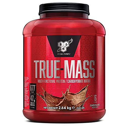 BSN True Mass Ganador en Polvo, Chocolate - 2640 g