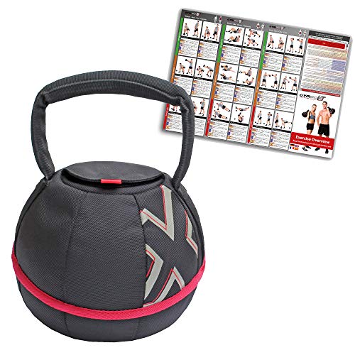 GYMBOX® Bolsa de Arena/Pesas Rusas/Kettlebell/Fitness Bag/Power Bag | Entrenamiento...