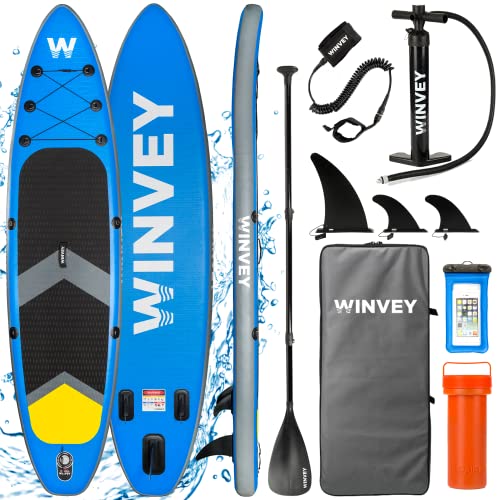 Tabla Paddle Surf Hinchable - Tabla Padel Surf Premium 320 * 76 * 15 cm y 150kg de Soporte -...