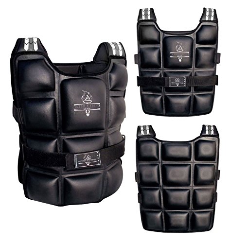 Ajustable Ponderado Chaqueta Chaleco para entrenamiento Correr Fitness y pérdida de peso,...