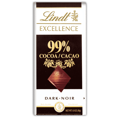 chocolate muy alta en cacao