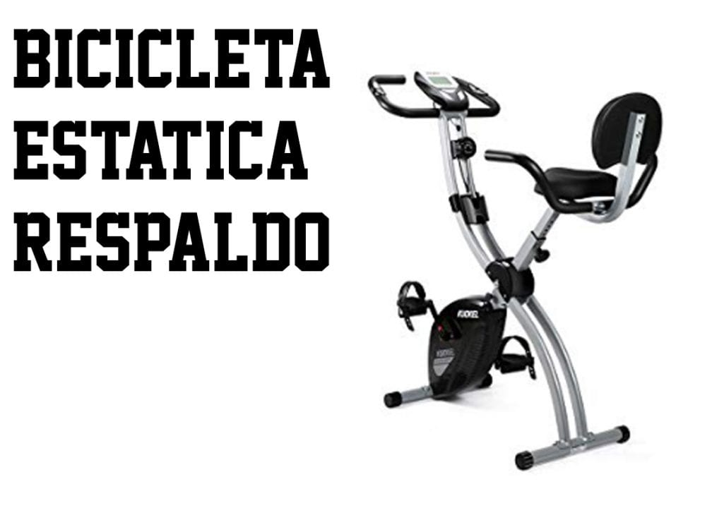 bici estatica con respaldo