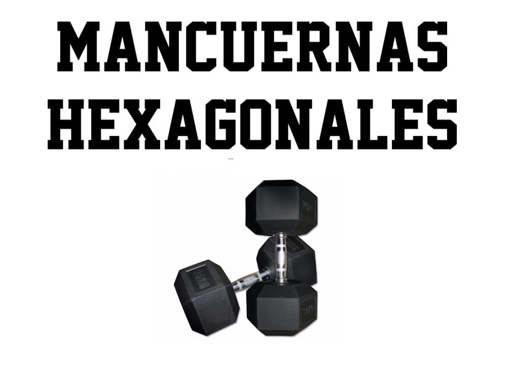 haxagonales mancuernas